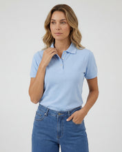 Cargar imagen en el visor de la galería, Polo Mujer Azul Claro