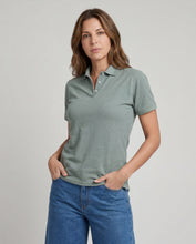 Cargar imagen en el visor de la galería, Polo Mujer Verde Jaspe