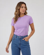 Cargar imagen en el visor de la galería, Camiseta Mujer Cuello Redondo Lila Claro