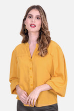 Cargar imagen en el visor de la galería, Blusa Maria - Mostaza