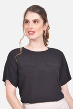 Cargar imagen en el visor de la galería, Blusa Mayida - Negra