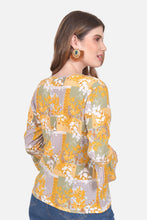 Cargar imagen en el visor de la galería, Blusa Paloma - Mostaza