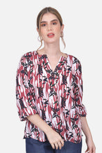 Cargar imagen en el visor de la galería, Blusa Justina Vinotinto