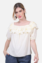 Cargar imagen en el visor de la galería, Blusa Frida Crudo Oscuro