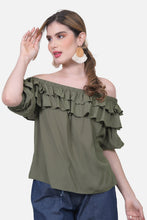 Cargar imagen en el visor de la galería, Blusa Frida Verde