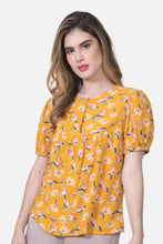 Cargar imagen en el visor de la galería, Blusa Selene Mostaza