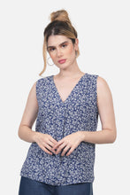 Cargar imagen en el visor de la galería, Blusa Ona Azul Navy