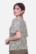 Cargar imagen en el visor de la galería, Blusa Cristina Verde