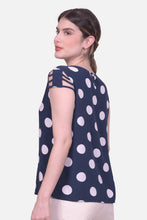 Cargar imagen en el visor de la galería, Blusa Bernabe Azul Navy