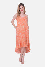 Cargar imagen en el visor de la galería, Vestido Milagros Naranja
