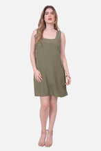 Cargar imagen en el visor de la galería, Vestido Atalanta Verde Militar