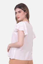 Cargar imagen en el visor de la galería, Blusa Eda Crudo