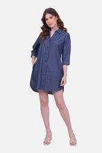 Cargar imagen en el visor de la galería, Vestido Arabia Azul Navy