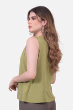 Cargar imagen en el visor de la galería, Blusa Acalia Verde Manzana