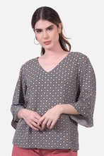 Cargar imagen en el visor de la galería, Blusa Jada Azul Navy