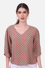 Cargar imagen en el visor de la galería, Blusa Jada Kaki