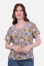 Cargar imagen en el visor de la galería, Blusa Galia Lila Claro