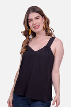 Cargar imagen en el visor de la galería, Blusa Heli Negra