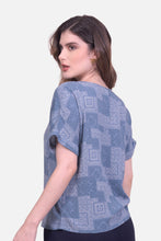 Cargar imagen en el visor de la galería, Blusa Siberia Azul