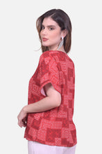 Cargar imagen en el visor de la galería, Blusa Siberia Roja
