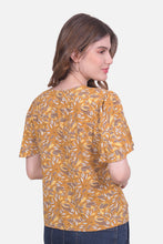 Cargar imagen en el visor de la galería, Blusa Aleyda Mostaza