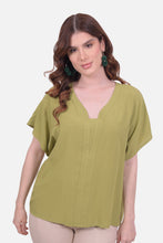 Cargar imagen en el visor de la galería, Blusa Londres Verde Manzana