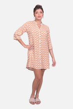 Cargar imagen en el visor de la galería, Vestido Saldana Kaki