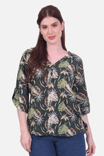 Cargar imagen en el visor de la galería, Blusa Giselle Verde