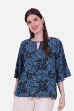 Cargar imagen en el visor de la galería, Blusa Florencia Indigo