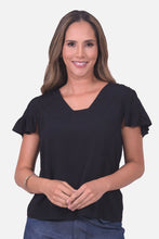 Cargar imagen en el visor de la galería, Blusa Escocia Negra