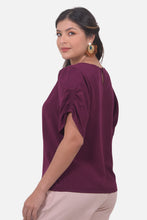 Cargar imagen en el visor de la galería, Blusa Venecia Vino