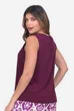 Cargar imagen en el visor de la galería, Blusa Valencia Vino