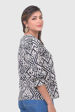 Cargar imagen en el visor de la galería, Blusa Fatima Negra