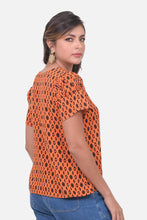 Cargar imagen en el visor de la galería, Blusa Monza Naranja