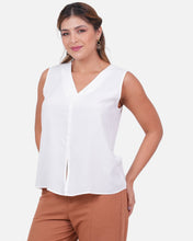 Cargar imagen en el visor de la galería, Blusa Holanda Crudo