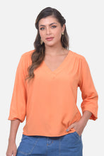 Cargar imagen en el visor de la galería, Blusa Agata Naranja