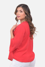 Cargar imagen en el visor de la galería, Blusa Estambul Roja
