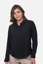 Cargar imagen en el visor de la galería, Blusa Malta Negra