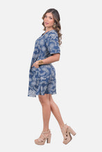 Cargar imagen en el visor de la galería, Vestido Nora Azul Navy