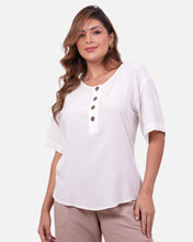 Cargar imagen en el visor de la galería, Blusa Adara Crudo