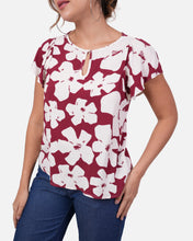 Cargar imagen en el visor de la galería, Blusa Kimora - Vinotinto