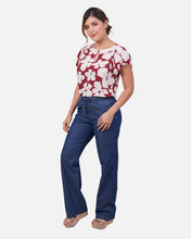 Cargar imagen en el visor de la galería, Blusa Kimora - Vinotinto