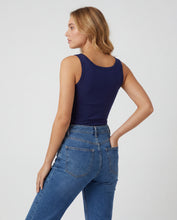 Cargar imagen en el visor de la galería, Basica Mujer Naranja Azul Navy