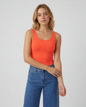 Cargar imagen en el visor de la galería, Basica Mujer Naranja Naranja
