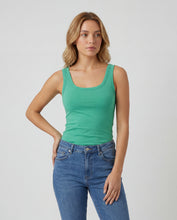 Cargar imagen en el visor de la galería, Basica Mujer Naranja Verde