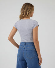 Cargar imagen en el visor de la galería, Basica Mujer Kiwi Gris Jaspe