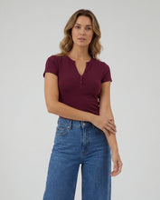Cargar imagen en el visor de la galería, Basica Mujer Kiwi Vinotinto