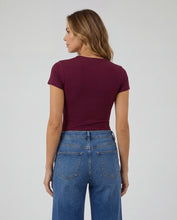 Cargar imagen en el visor de la galería, Basica Mujer Kiwi Vinotinto