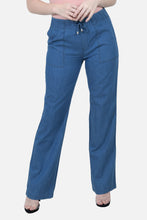 Cargar imagen en el visor de la galería, Pantalon Toledo Azul Medio