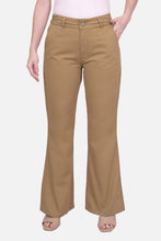 Cargar imagen en el visor de la galería, Pantalon Nuria Kaki Oscuro